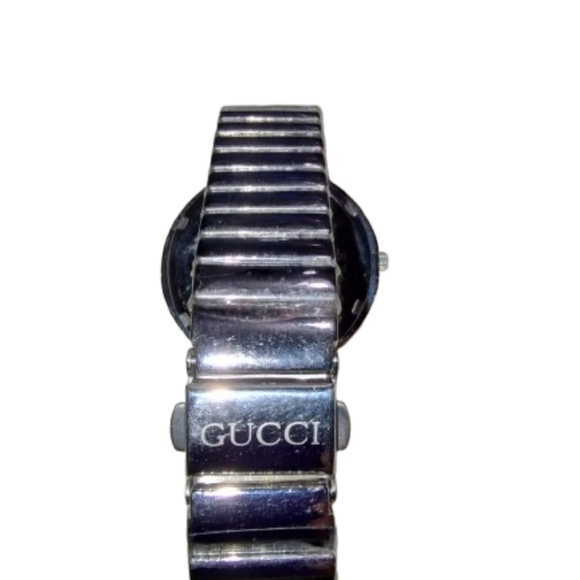 Women's Gucci Watch, Black Bezel, Stones Around Face, Stainless Steel, #1699 #10 - Picture 10 of 16